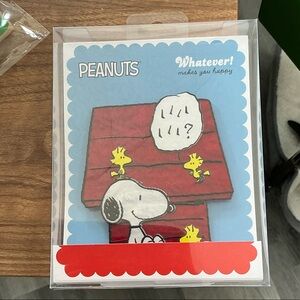 PEANUTS 75TH SNOOPY & WOODSTOCK COLLICTIBLE LAYERED ACRYLIC PIN